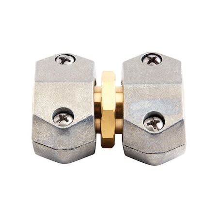 Gilmour Gilmour 5/8 & 3/4 in. Brass/Zinc Hose Mender 831304-1001